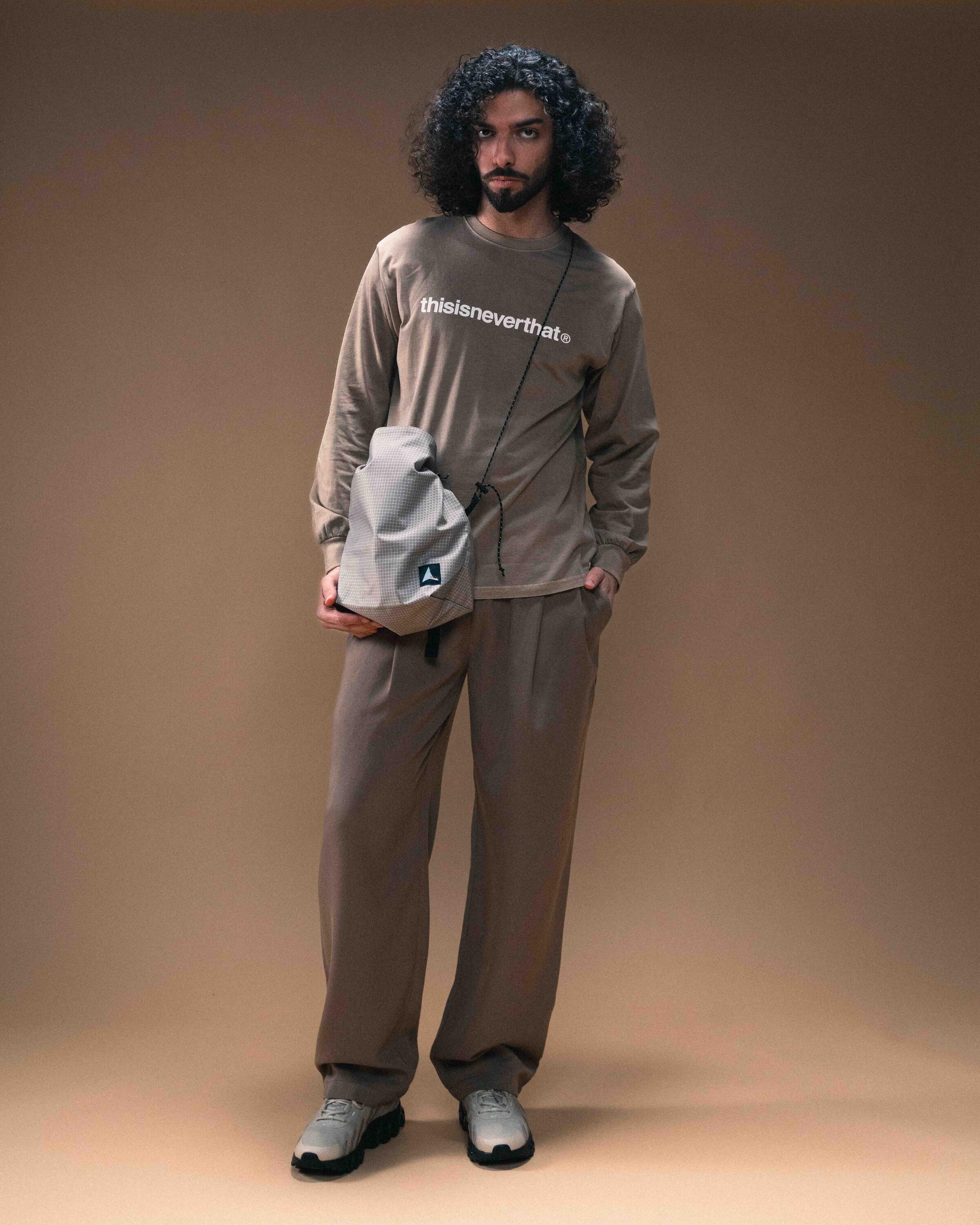 Dime Pleated Twill Pants | DIMESP2514CAM | AFEW STORE